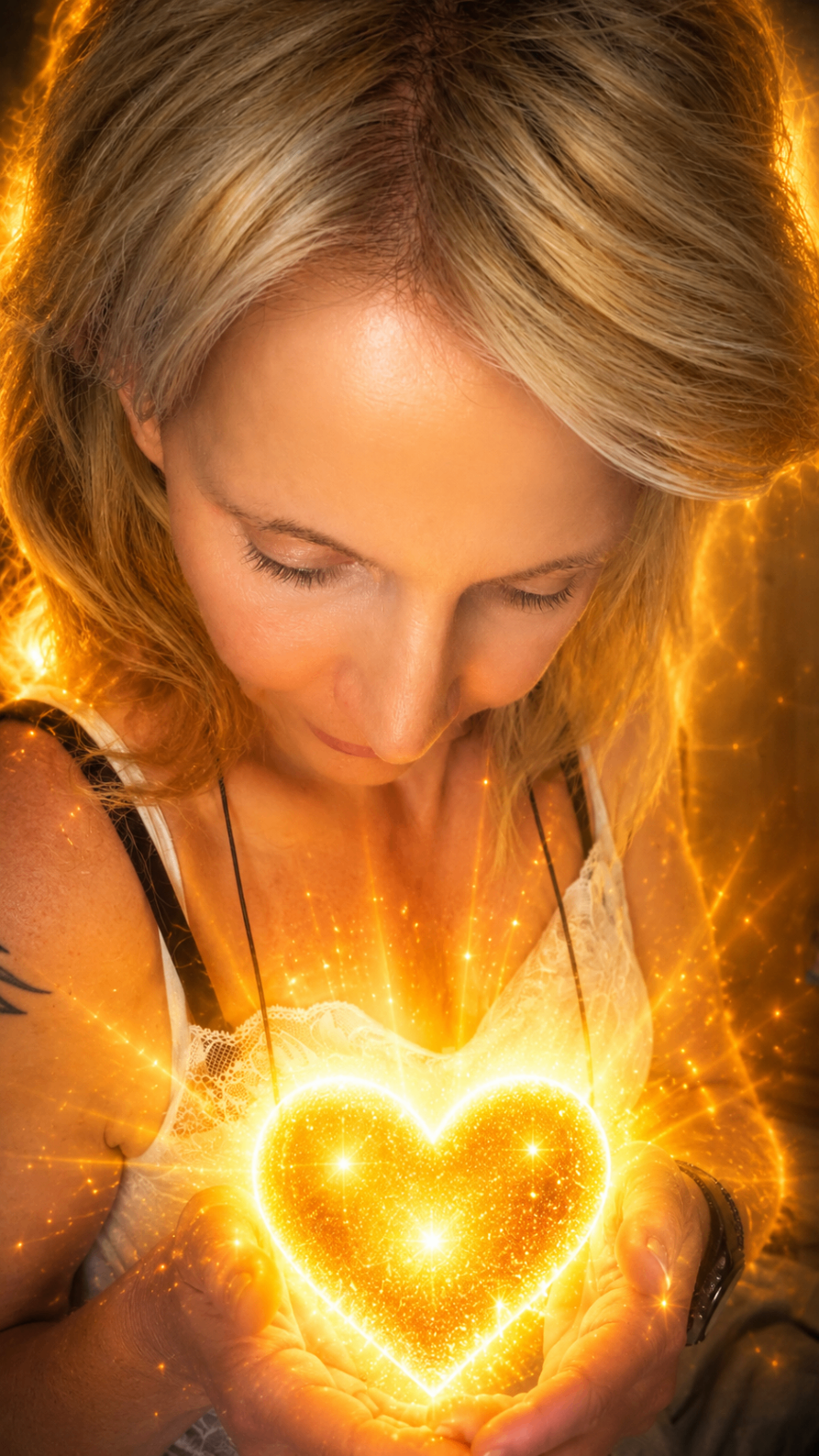 Melanie Mende, Hand am Herz